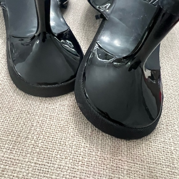 Zara Black Mules with Bow Detail - Picture 6 of 11